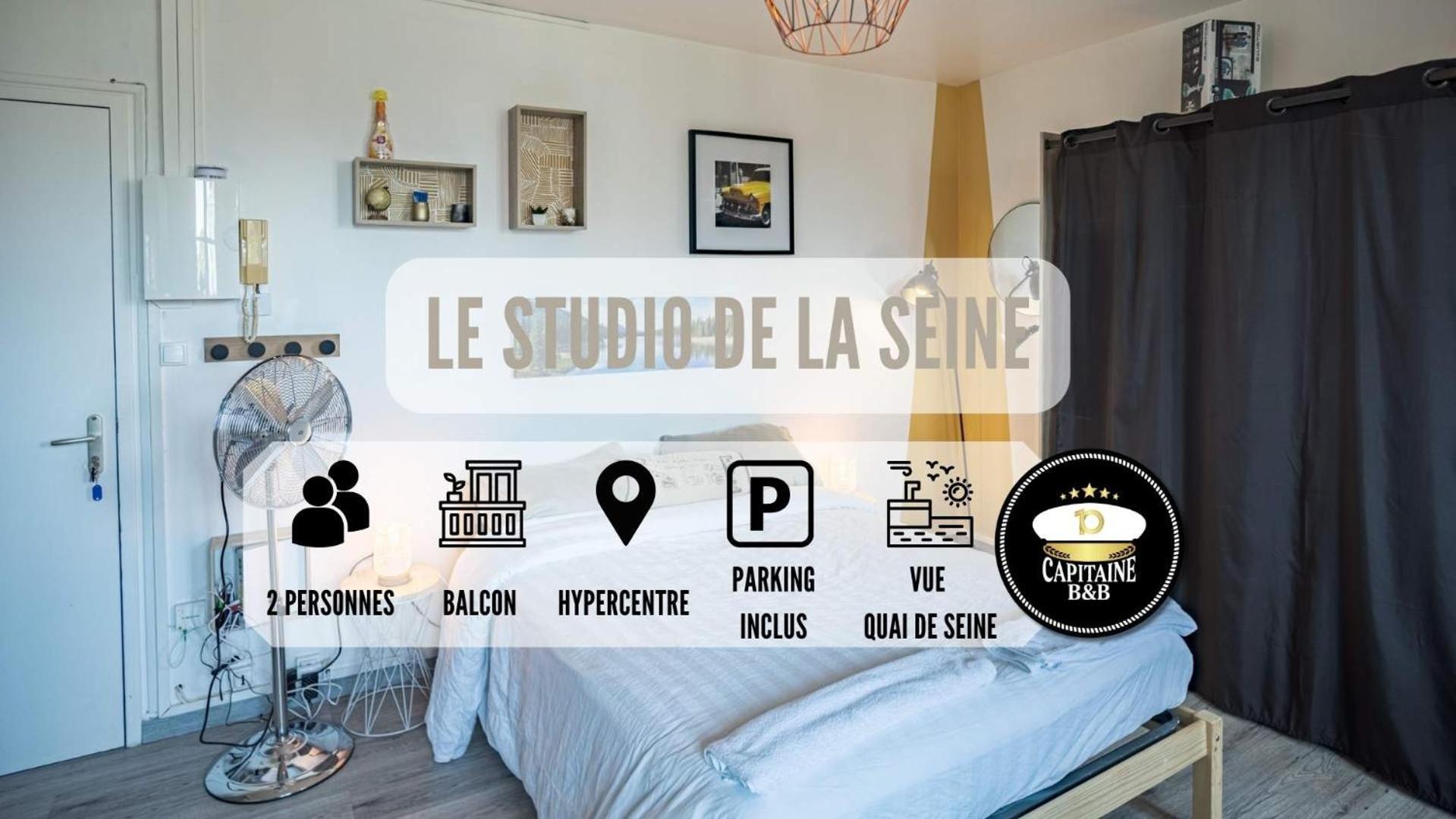 شقة Studio De La Seine - Balcon - Hypercentre - Parking Inclus تروي المظهر الخارجي الصورة