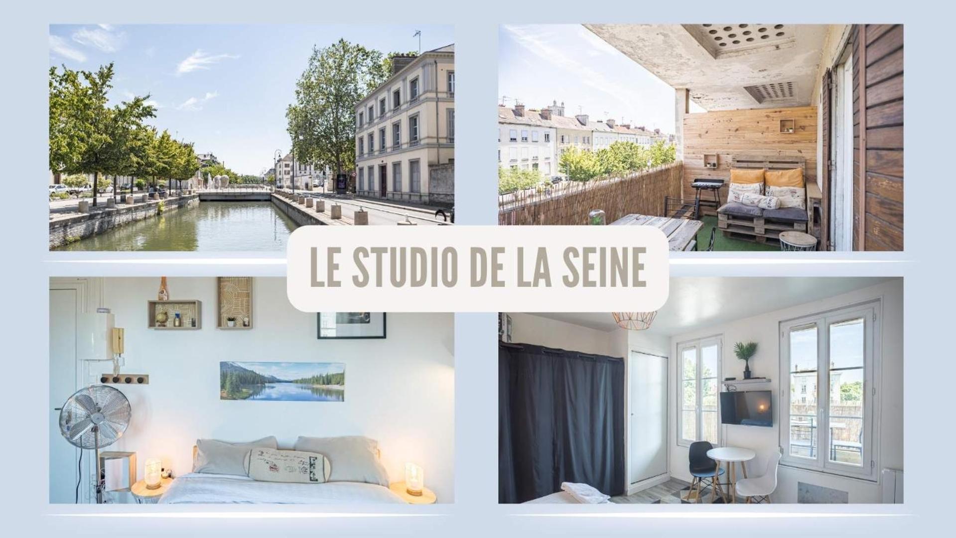 شقة Studio De La Seine - Balcon - Hypercentre - Parking Inclus تروي المظهر الخارجي الصورة